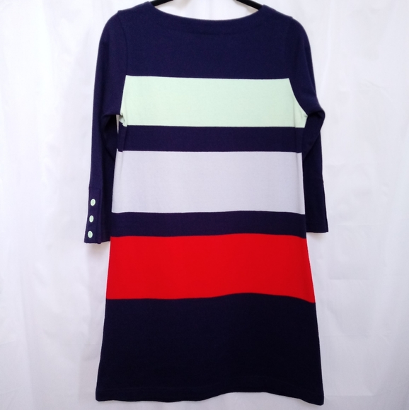 New w/tags Allihop Anthropologie Colorblock Striped Dress - Picture 3 of 12